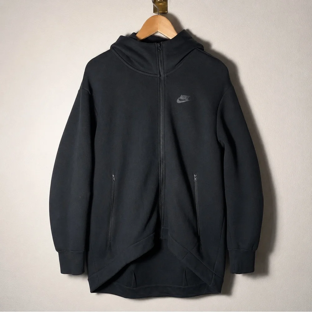 Nike Tech Fleece Oversized Cape Hoodie Black M